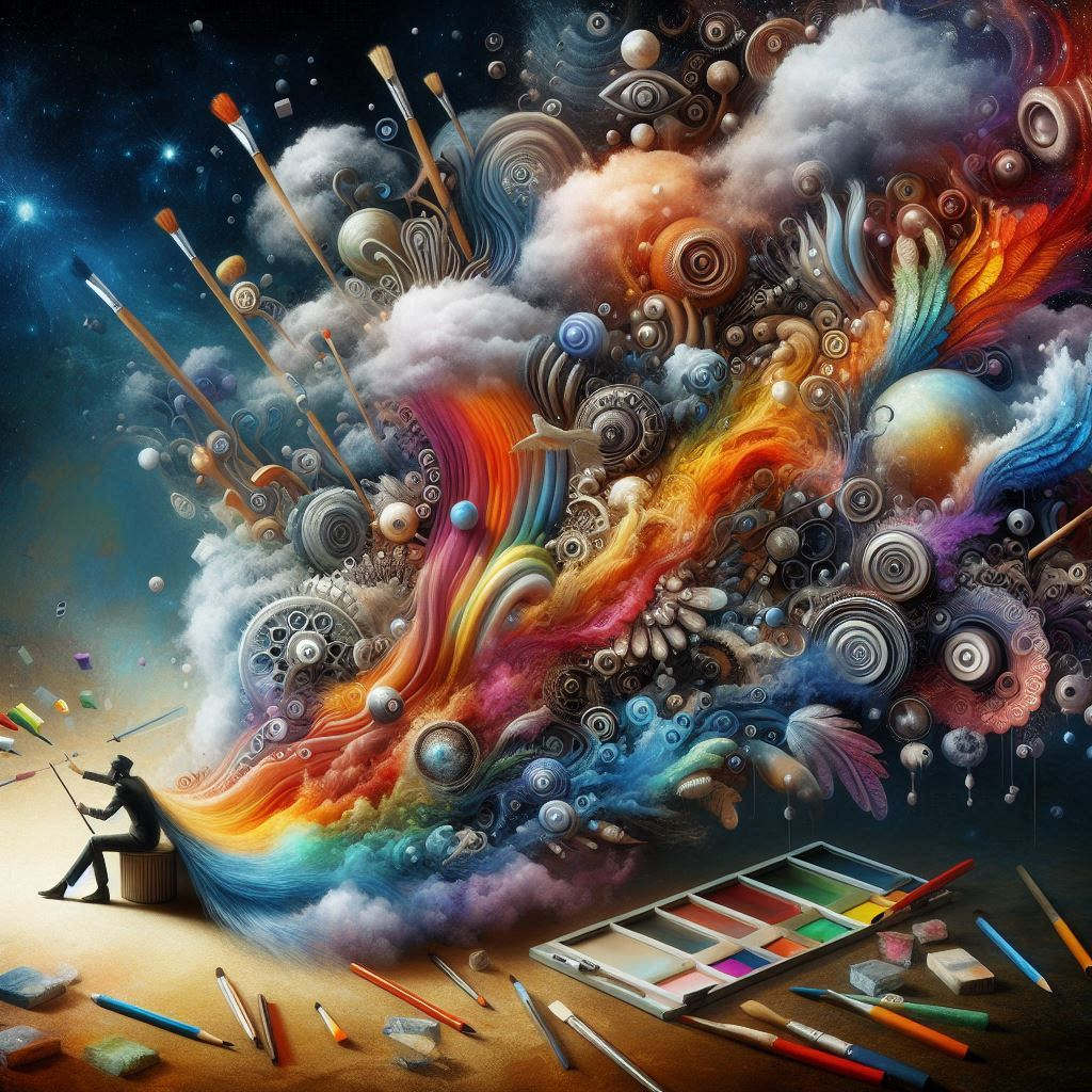 Immagine simbolica che rappresenta il dialogo sonoro nella musicoterapia.