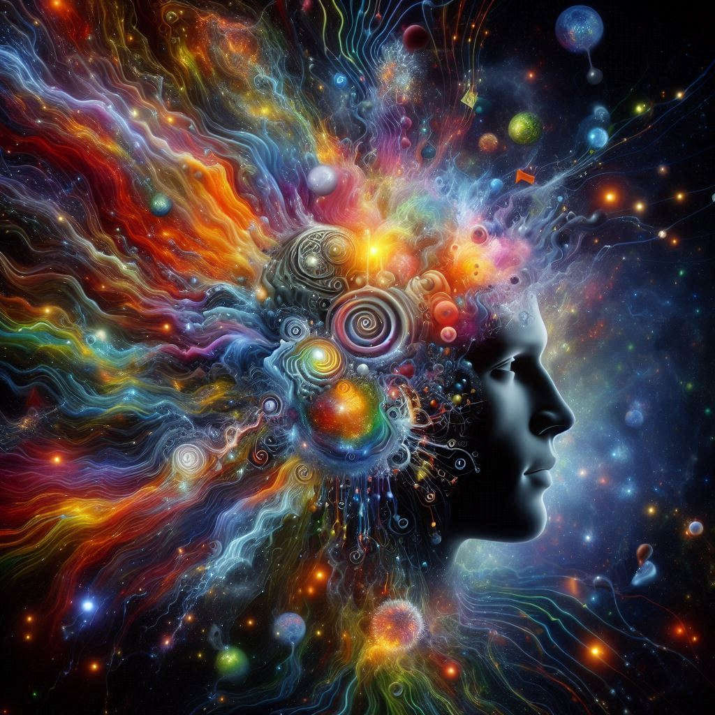 Immagine simbolica che rappresenta la mente umana e il mistero che la circonda.