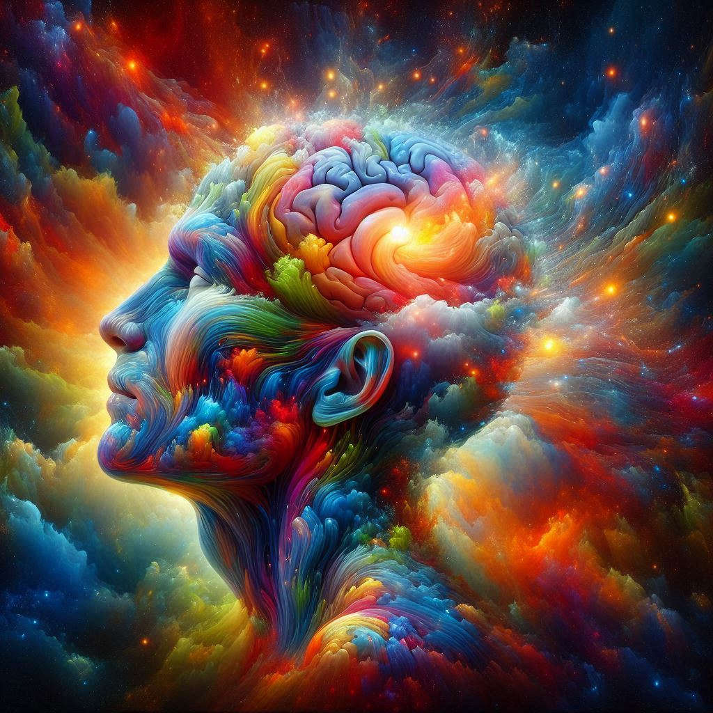 Immagine simbolica che rappresenta la mente umana e il mistero che la circonda.